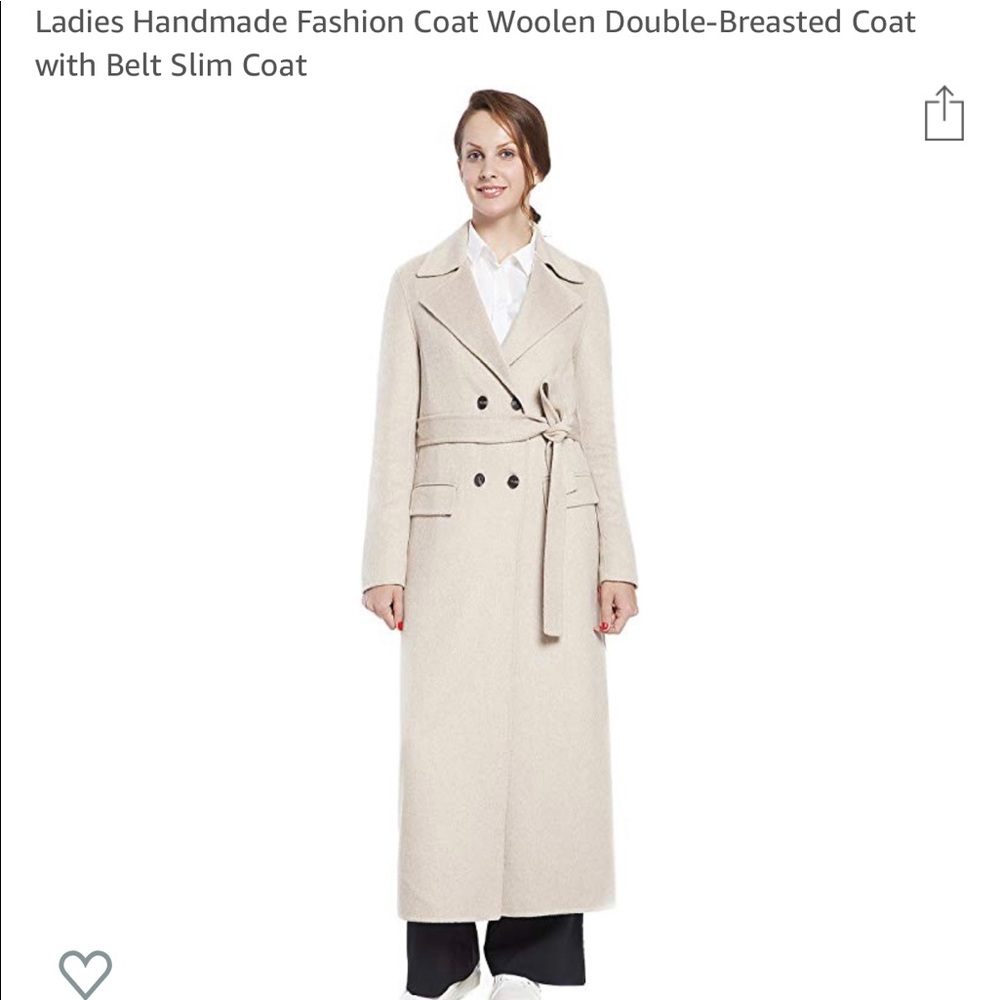 RLM ladies woolen double breasted coat
